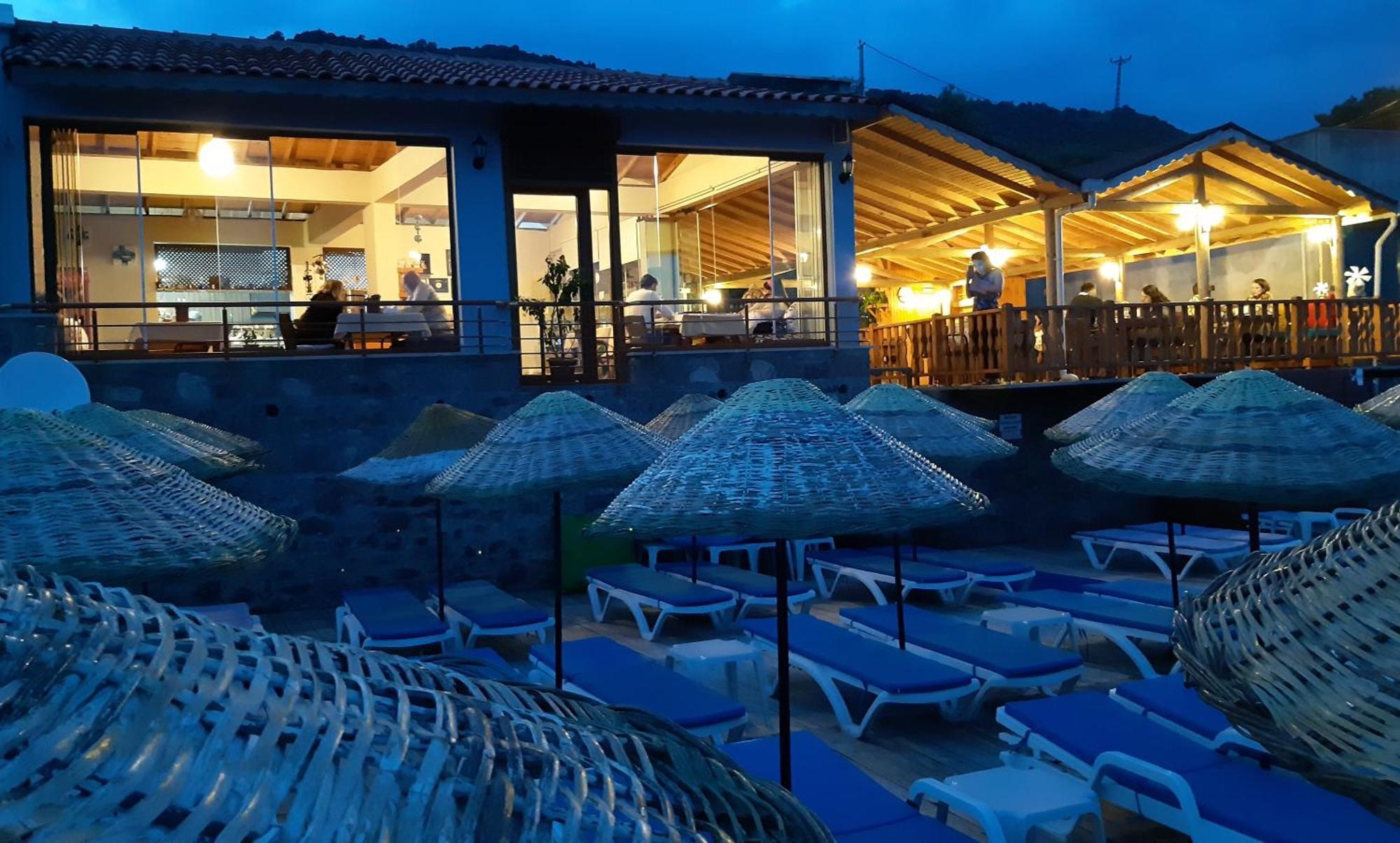 Assos Nazan Motel Restoran Beach Sokakağzı Dış mekan fotoğraf